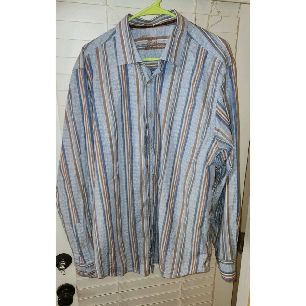 TOMMY BAHAMA DENIM brand Shirt XL Long Sleeve Button Up